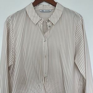 Zara stripes shirt